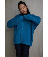 AZUL by moussy/スポンディッシュケーブルカーディガン/505518193