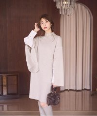 PROPORTION BODY DRESSING/レイヤード風デザインスリーブニットワンピース/505518256