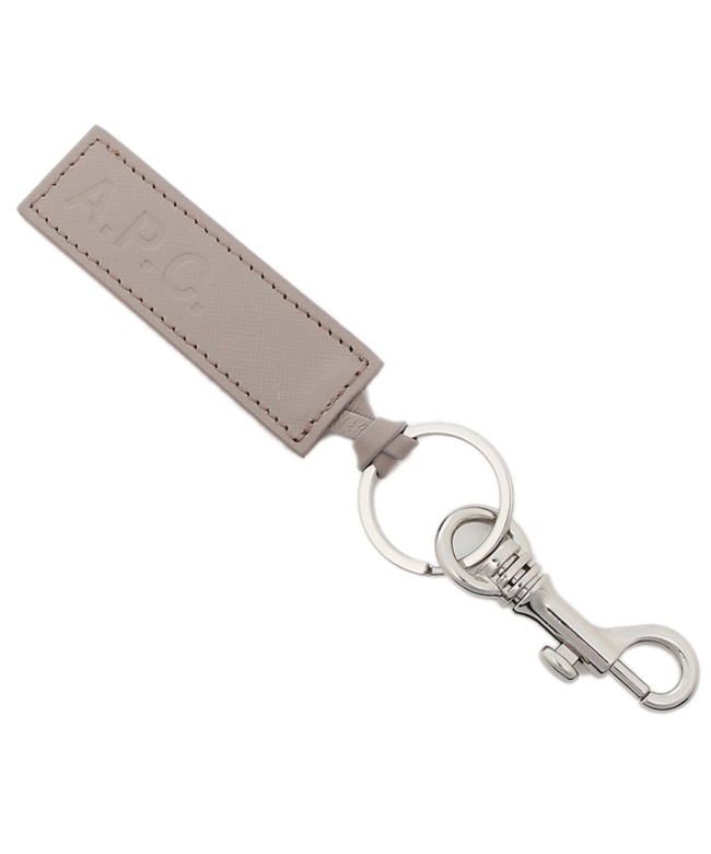 JJJJound A.P.C. グリーンレザーキーホルダー A.P.C. Men's' x JJJJound Hotel Keyring in Green | LN-CC®