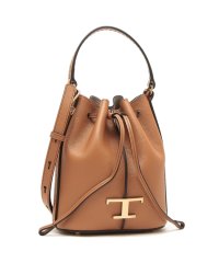 TODS/トッズ ハンドバッグ ショルダーバッグ Tタイムレス ロゴ ブラウン レディース TODS XBWTSAQ0000 Q8E S410/505519523