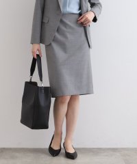 INDIVI/【定番スーツ／良質ウール】ストレートスカート/505519828