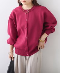 NICE CLAUP OUTLET/【2WAY】スポンディッシュクルーカーディガン/505503704