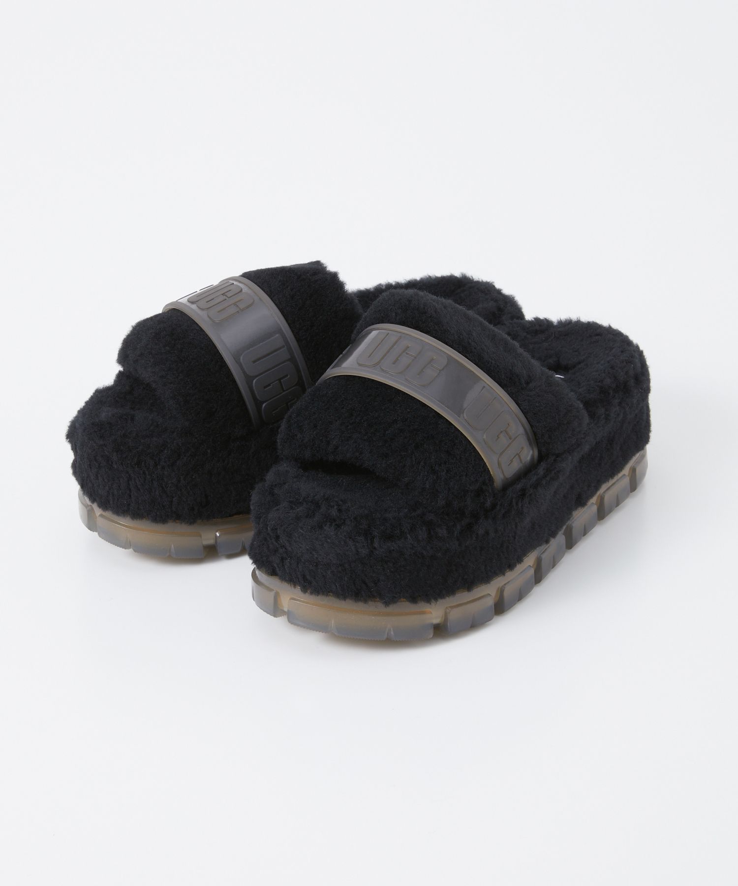 アグ UGG 1131971 FLUFFITA CLEAR サンダル フラッフィータ