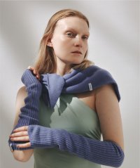 elegancese/エレガンセーゼ elegancese 【elegancese / エレガンセーゼ】diamond knit ニットスカーフ ピュアカシミヤ 100%/505521025