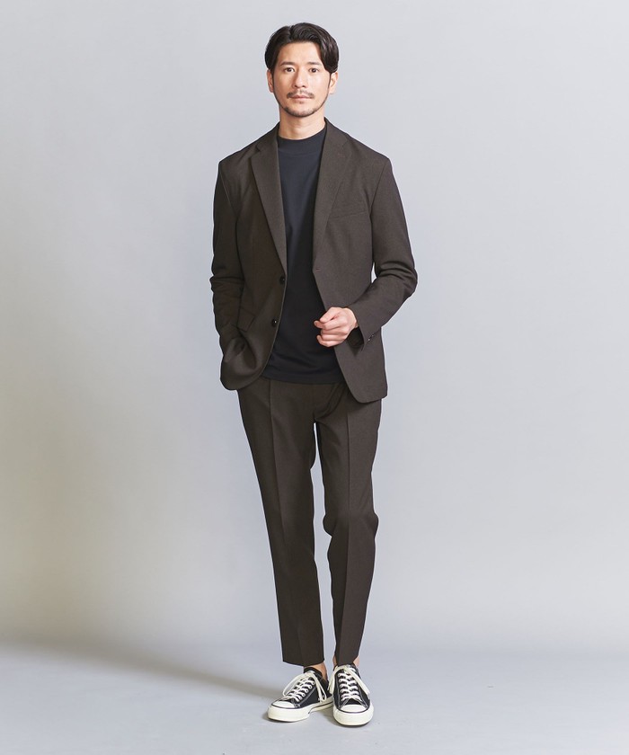 WEB限定 WARDROBE SMART】LANATEC セットアップ/背抜きジャケット