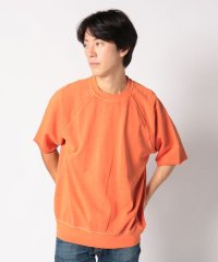 LEVI’S OUTLET/GOLD TABTM カットオフ ラグラン Tシャツ オレンジ CORAL ROSE/505460105