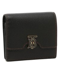 BURBERRY/バーバリー 二つ折り財布 TBフォールディングウォレット ブラック レディース BURBERRY 8062347 A1189/505493741