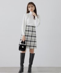 PROPORTION BODY DRESSING/チェック台形ミニスカート/505565069