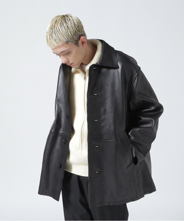 YOKE/ヨーク/Cut-Off Leather Car Coat(505565181) | ガーデン YOKE/ヨーク/Cut-Off Leather Car Coat(505565181) | ガーデン
