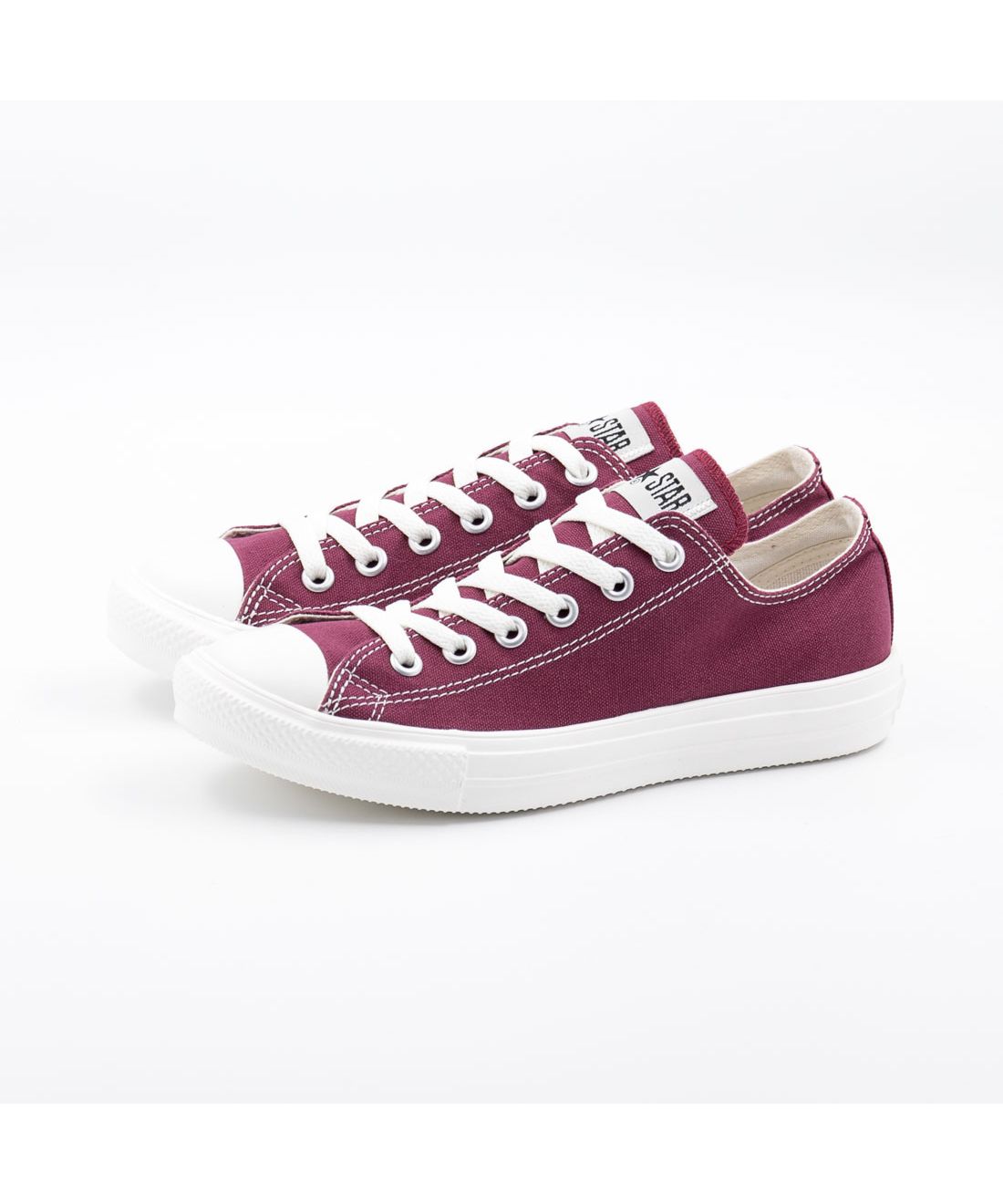 CONVERSE限定日本製 赤紫/白23.5cm