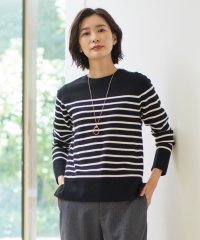 J.PRESS LADIES/【洗える】VIS/PE MILANO ボーダー ニット/505571673