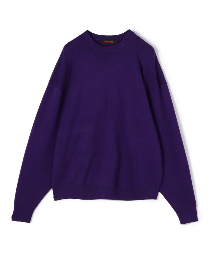 CABaN コットンカシミアクルーネックプルオーバー CABaN コットンカシミヤ クルーネックプルオーバー(505571874