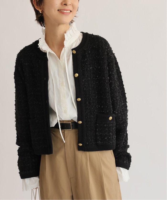 ジャーナルスタンダード レリューム TWEEDY クロップドジャケット TWEEDYクロップドジャケット(505571909) | ジャーナル