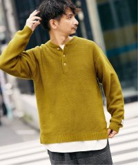 JOURNAL STANDARD relume Men's/HAMILTON WOOL ガーター ヘンリーネックニット/505572046