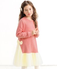 子供服Bee/裏起毛ドッキングワンピース/505025982