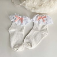 BACKYARD FAMILY/女の子 フォーマル 靴下 カラーリボン gsocks4108/505298673