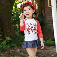 BACKYARD FAMILY/バックヤードファミリー BACKYARD FAMILY キッズ 女の子 水着 上下 スカート 【返品不可商品】/505299593