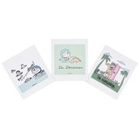BACKYARD FAMILY/バックヤードファミリー BACKYARD FAMILY おしぼりタオル 3枚 キャラクター/505301184