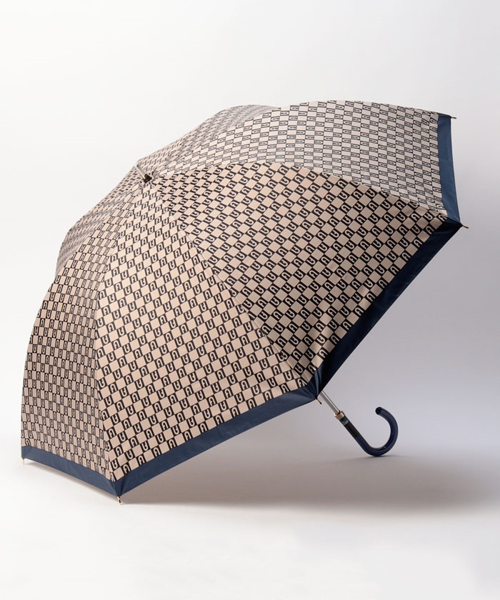 新品★フルラ★日本製 FURLAモノグラムジャガード晴雨兼用折りたたみ日傘★モカ FRL0122M0012_zo_a011.jpg
