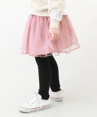 devirock/ボリュームチュール スカッツ 子供服 キッズ ベビー 女の子 ボトムス スカート スカッツ 10分丈スカッツ /505527820