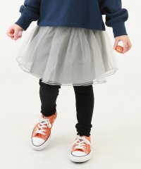 devirock/ボリュームチュール スカッツ 子供服 キッズ ベビー 女の子 ボトムス スカート スカッツ 10分丈スカッツ /505527820