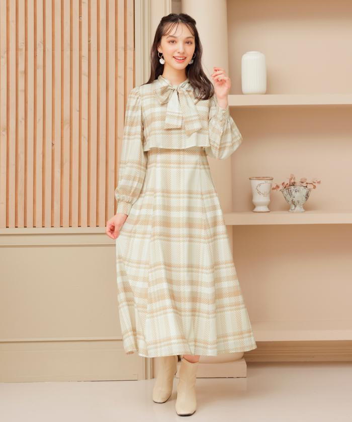 WILLSELECTION チェック柄 ミニワンピース M WILLSELECTION チェック柄 ミニワンピース M