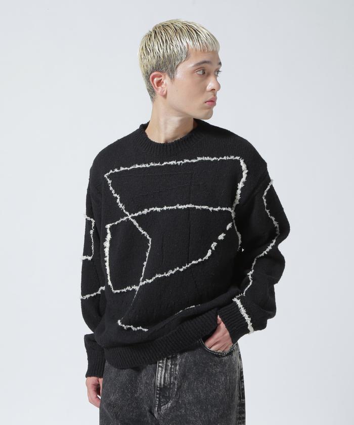 【ACUBI CLUB】D embroidery jumper