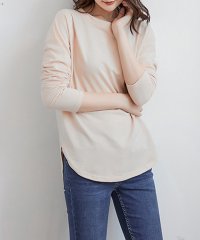 aimoha/ゆったりシルエット　シンプルロングTシャツ/505572665