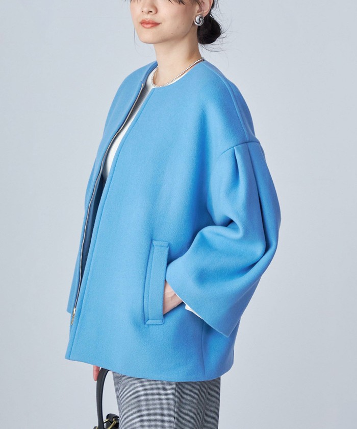セール】Bellandi SUPER130 コクーン ショート コート