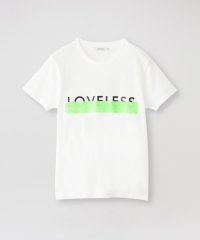 LOVELESS　WOMEN/【WEB限定】カラーラインロゴTシャツ/505483353