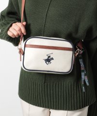 BEVERLY HILLS POLO CLUB/【BEVERLY HILLS POLO CLUB】バッグ ショルダーバッグ  キャンバス 刺繍 ワンポイント　ロゴ リボン ミニショルダー BH1009N/505486378