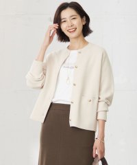 J.PRESS LADIES（LARGE SIZE）/【洗える】VIS/PE ROME ニット カーディガン/505571676