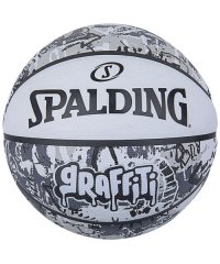 SPALDING/グラフィティ ホワイト　7号/505580068