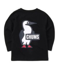 CHUMS/Kid's Booby Logo L/S T－Shirt (キッズ ブービーロゴ L/S Tシャツ)/505580314