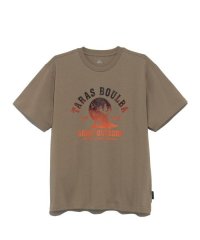TARAS BOULBA/ヘビーコットンプリントTシャツ（コヨーテ）/505581286