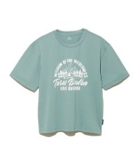 TARAS BOULBA/レディース PE天竺プリントTシャツ (キャンプ）/505581350