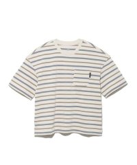 TARAS BOULBA/レディース ヘビーコットンマルチボーダーTシャツ/505581358