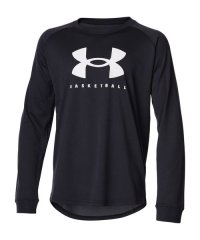 UNDER ARMOUR/UA BOYS TECH BIG LOGO LS T－SHIRTS/505584955