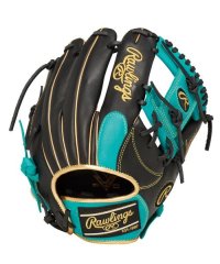 Rawlings/軟式 HYPER TECH COLOR SYNC（ハイパーテックカラーシンク）N62－ブラック/Mグリーン（ハイパーテックカラーシンク）/505588700