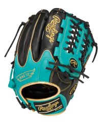 Rawlings/【左投用】軟式 HYPER TECH COLOR SYNC（ハイパーテックカラーシンク）N55W－ブラック/Mグリーン（ハイパーテックカラーシンク）/505588704