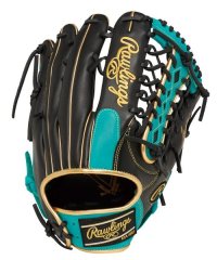 Rawlings/軟式 HYPER TECH COLOR SYNC（ハイパーテックカラーシンク）Y719－ブラック/Mグリーン（ハイパーテックカラーシンク）/505588706