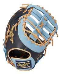 Rawlings/【左投用】軟式 HYPER TECH COLOR SYNC（ハイパーテックカラーシンク）3ACD－ネイビー/サックス（ハイパーテックカラーシンク）/505588717