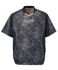 Rawlings/ジュニア コンバット08 SS ブリザードジャケット(半袖・裏メッシュ)－ブラック/ブラック/505588755