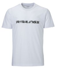 Rawlings/スタイルロゴTシャツ－ホワイト/ブラック/505588762