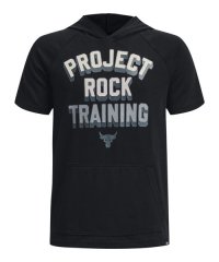 UNDER ARMOUR/UA PROJECT ROCK HEAVYWEIGHT CHARGED COTTON TRAINING SS HOODIE/505589043