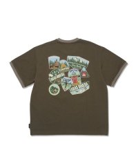 TARAS BOULBA/ヘビーコットン プリントＴシャツ(ワッペン）/505590562