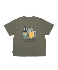 TARAS BOULBA/コットン天竺 プリントＴシャツ（ビールジョッキ）/505590603