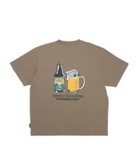 TARAS BOULBA/コットン天竺 プリントＴシャツ（ビールジョッキ）/505590605