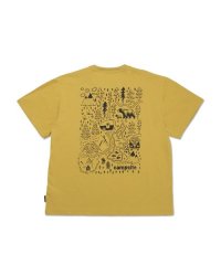 TARAS BOULBA/PE天竺 プリントTシャツ（キャンプマップ）/505590629