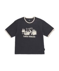 TARAS BOULBA/レディース ヘビーコットン プリントＴシャツ（キャンプ）/505590667